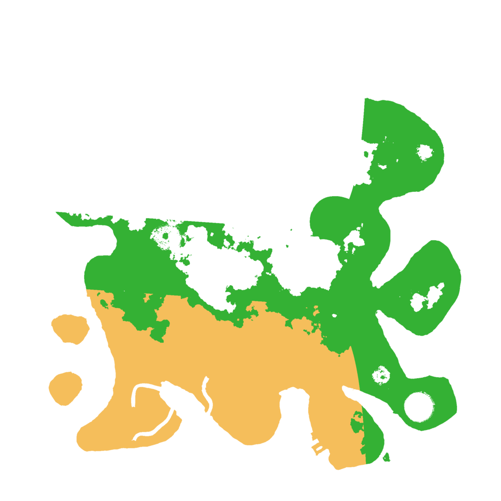 Biome Rust Map: Procedural Map, Size: 3000, Seed: 2439075