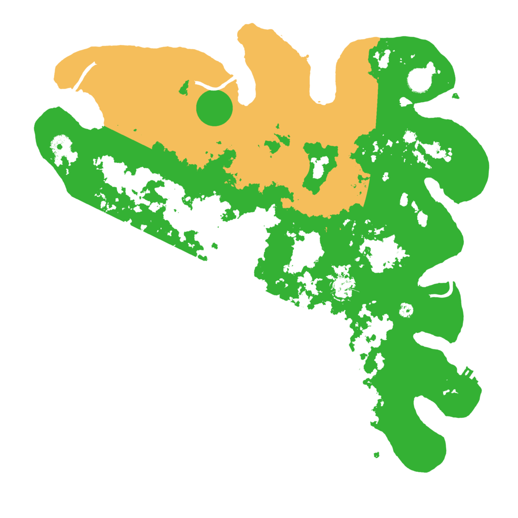 Biome Rust Map: Procedural Map, Size: 3750, Seed: 550291156