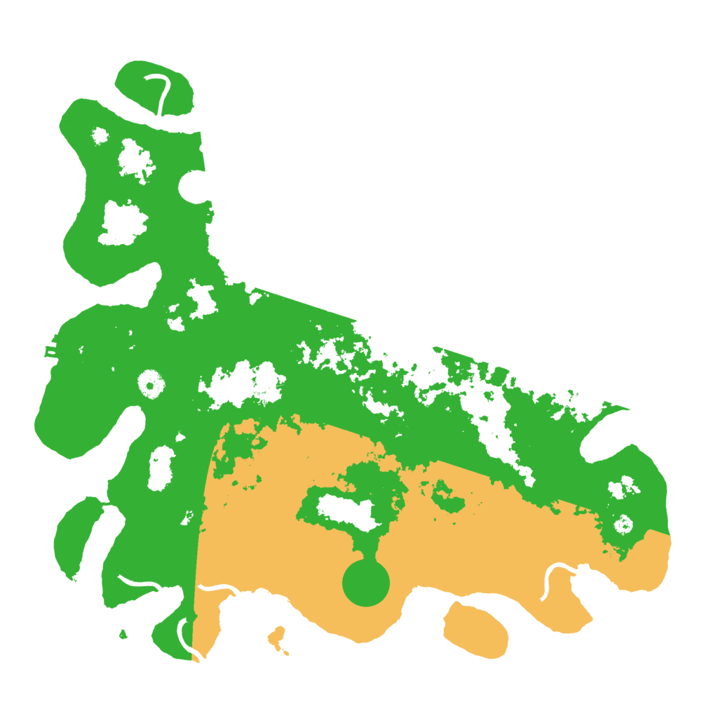Biome Rust Map: Procedural Map, Size: 4000, Seed: 12408335