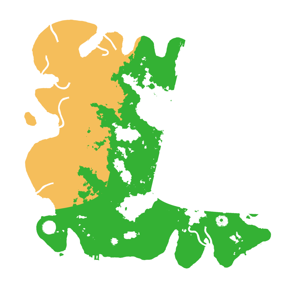 Biome Rust Map: Procedural Map, Size: 3750, Seed: 514322