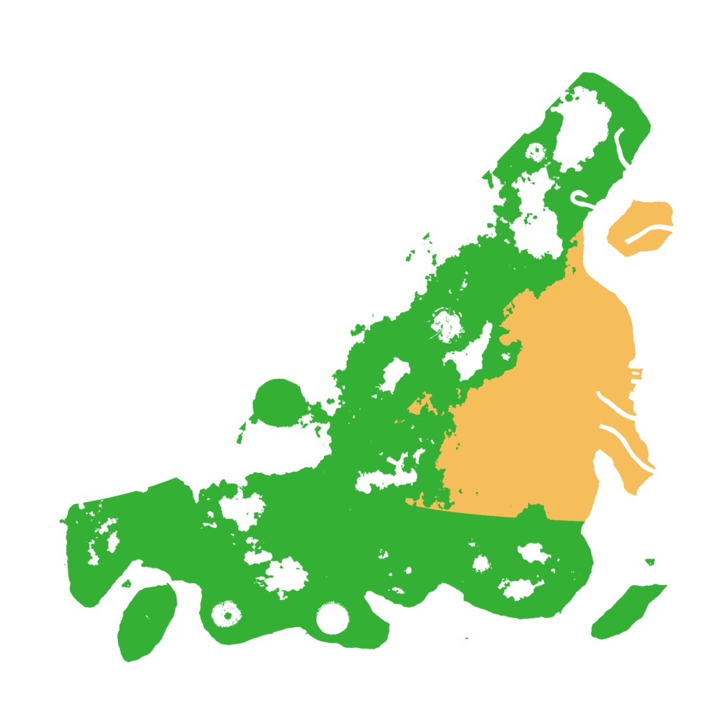 Biome Rust Map: Procedural Map, Size: 3950, Seed: 1609727087