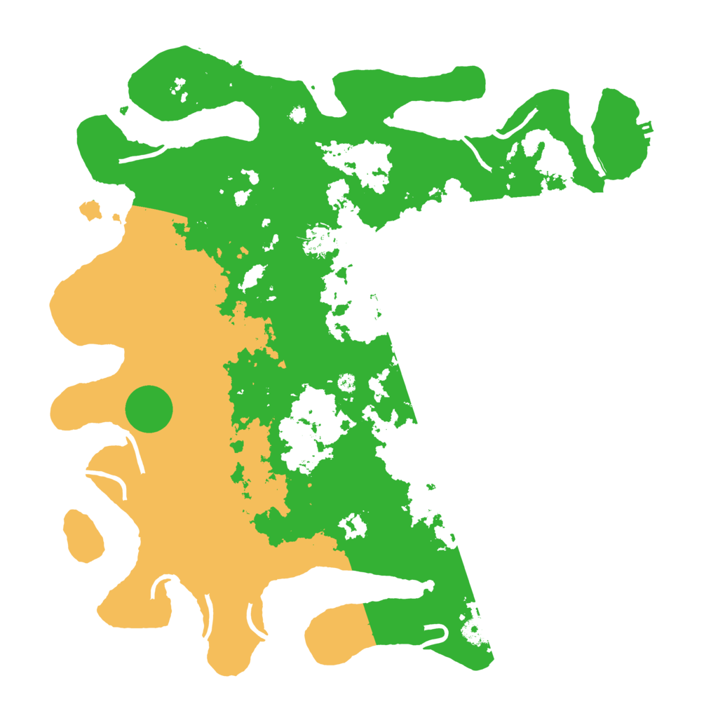 Biome Rust Map: Procedural Map, Size: 4000, Seed: 429374405