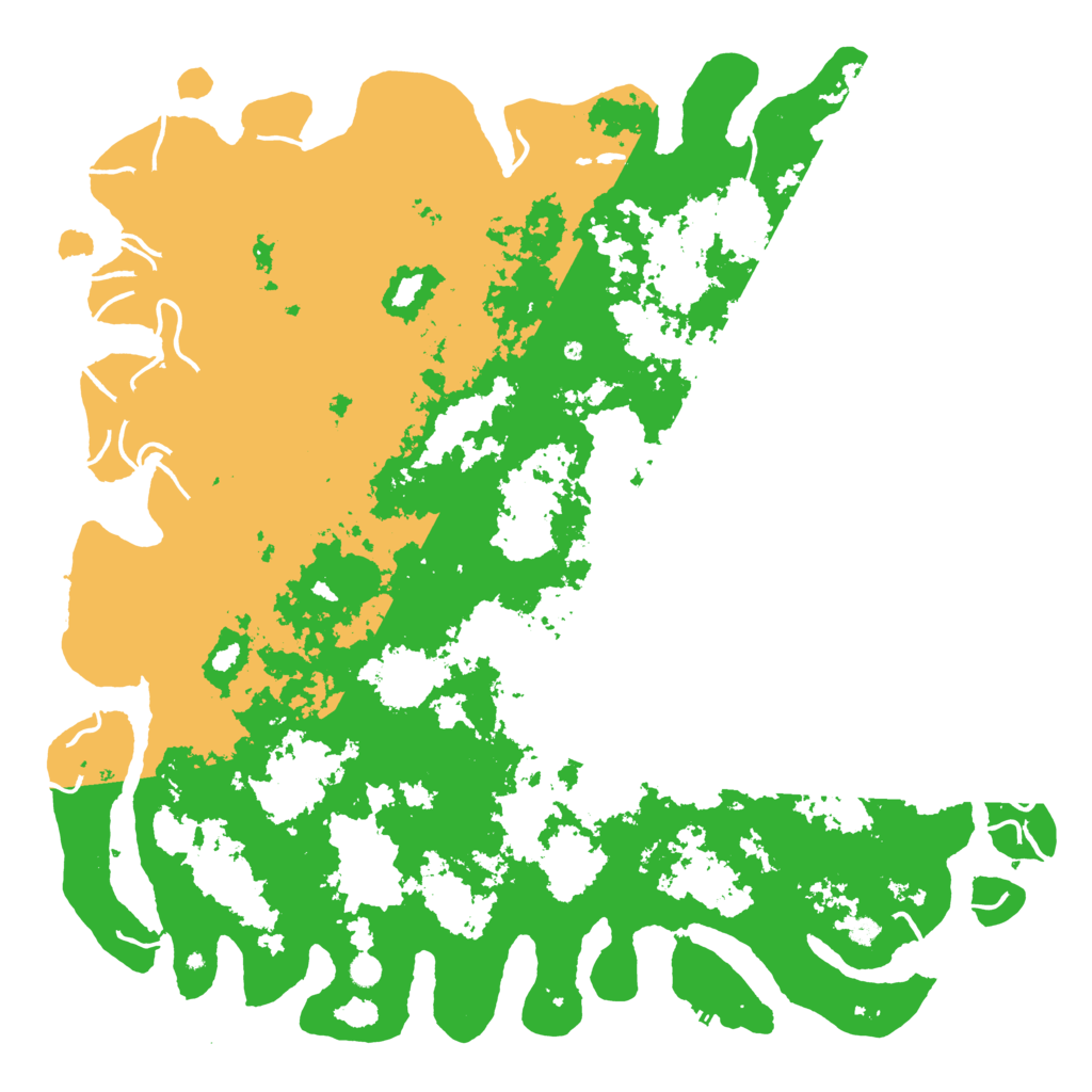 Biome Rust Map: Procedural Map, Size: 6000, Seed: 5555