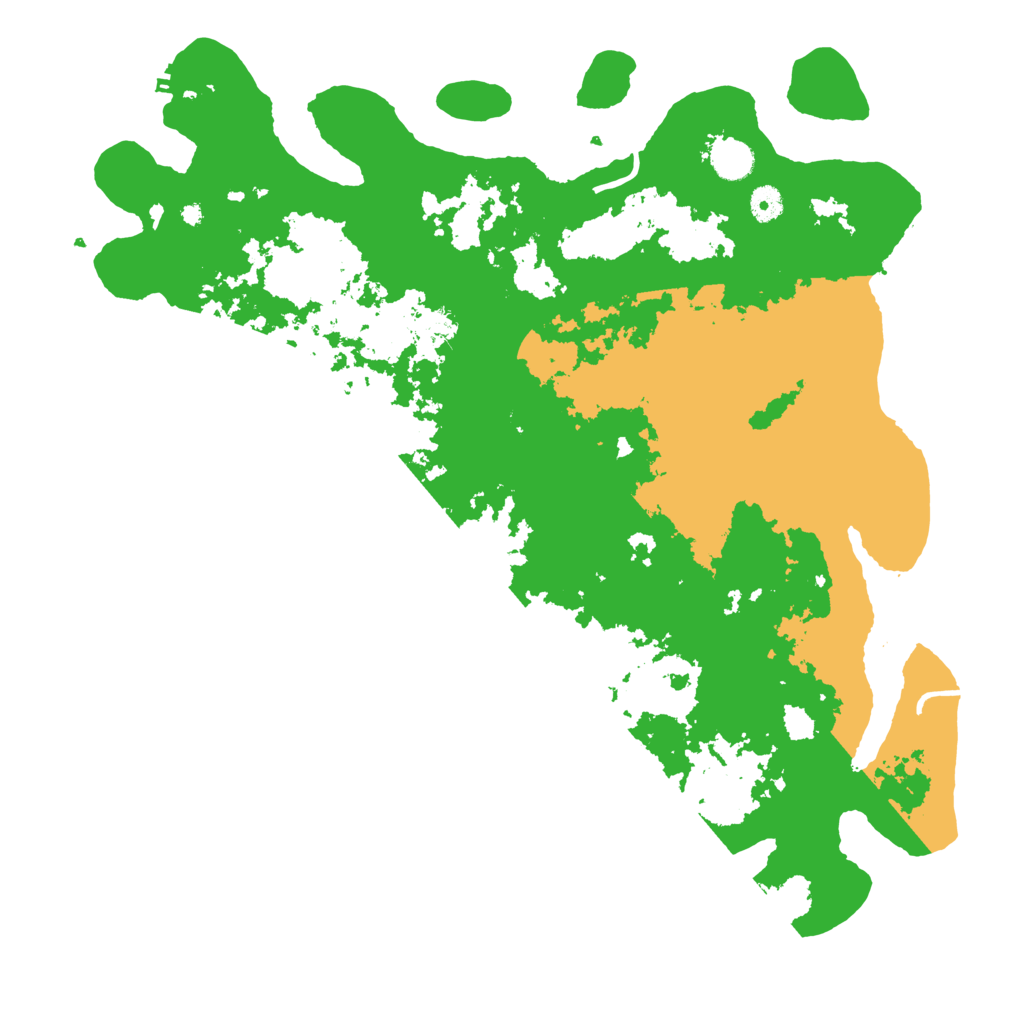 Biome Rust Map: Procedural Map, Size: 4500, Seed: 419824363