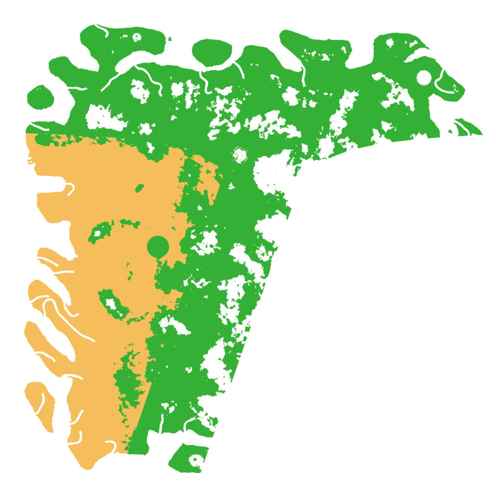 Biome Rust Map: Procedural Map, Size: 6000, Seed: 768346