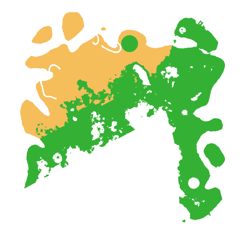 Biome Rust Map: Procedural Map, Size: 3850, Seed: 279364522