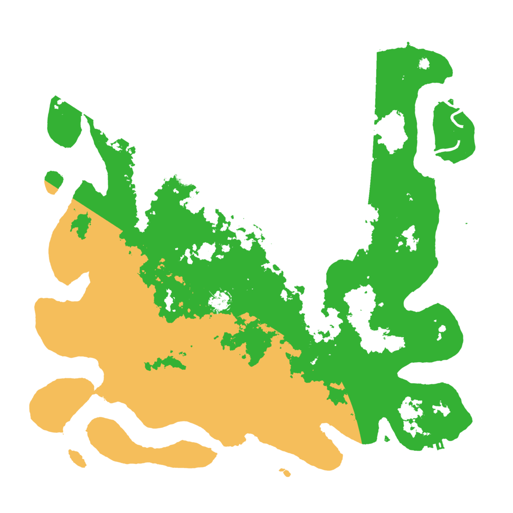 Biome Rust Map: Procedural Map, Size: 4250, Seed: 549767414