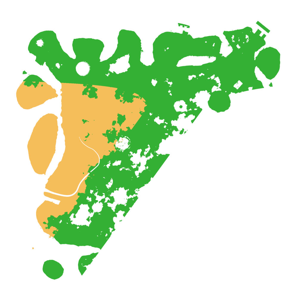 Biome Rust Map: Procedural Map, Size: 3850, Seed: 1647522081