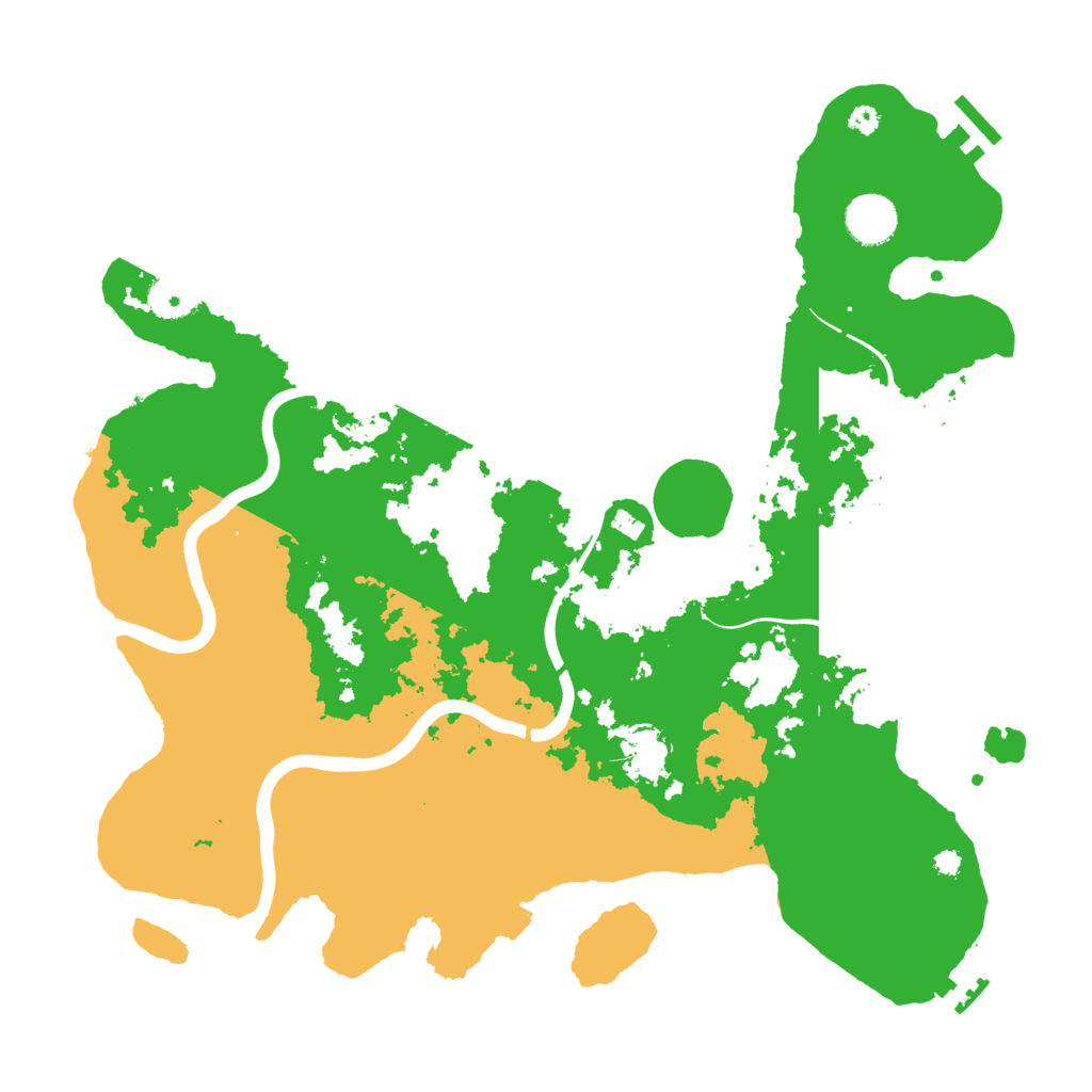 Biome Rust Map: Procedural Map, Size: 3750, Seed: 1453954785
