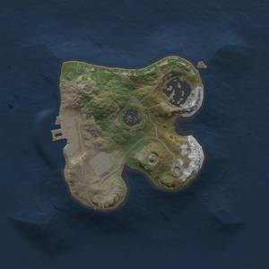 Thumbnail Rust Map: Procedural Map, Size: 1500, Seed: 21474836, 6 Monuments