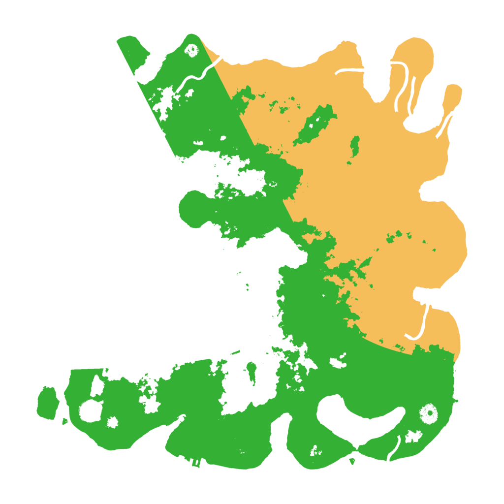 Biome Rust Map: Procedural Map, Size: 4000, Seed: 7894353