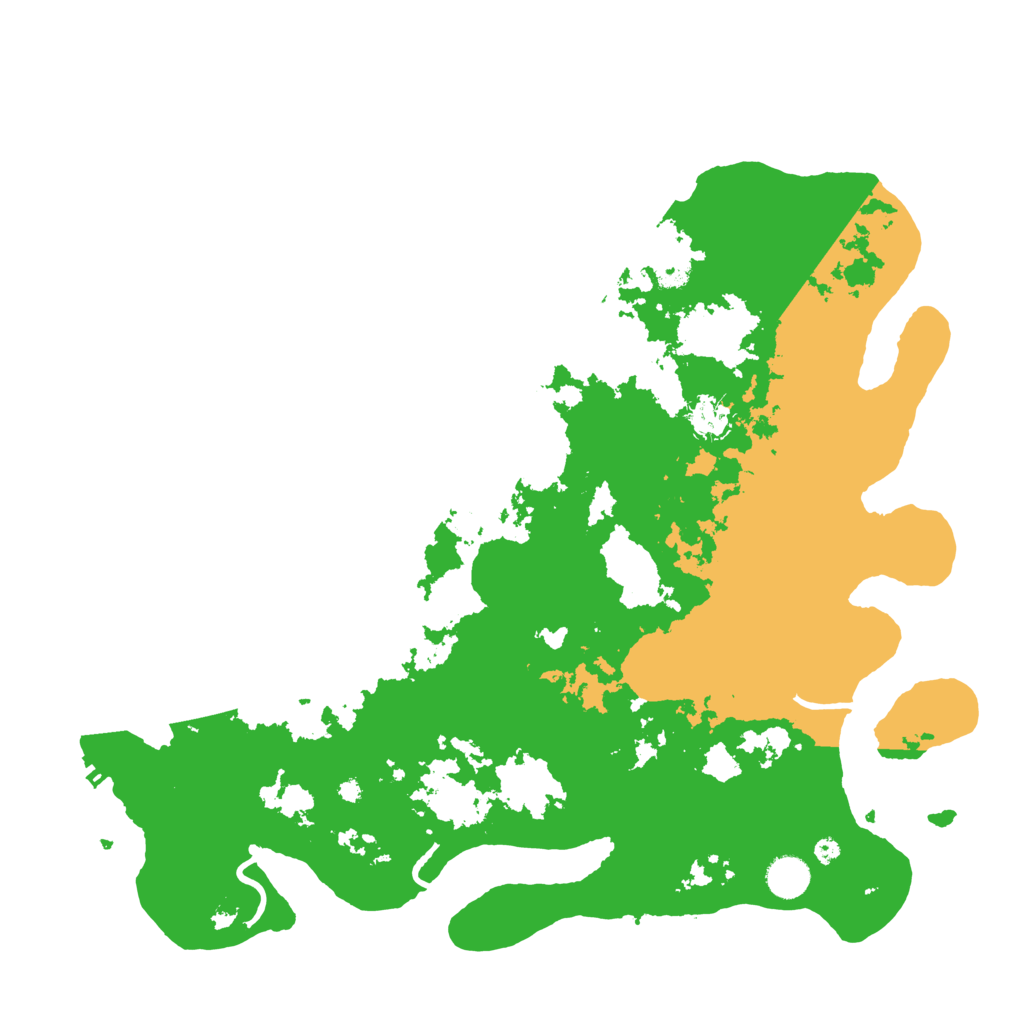 Biome Rust Map: Procedural Map, Size: 4200, Seed: 6584684