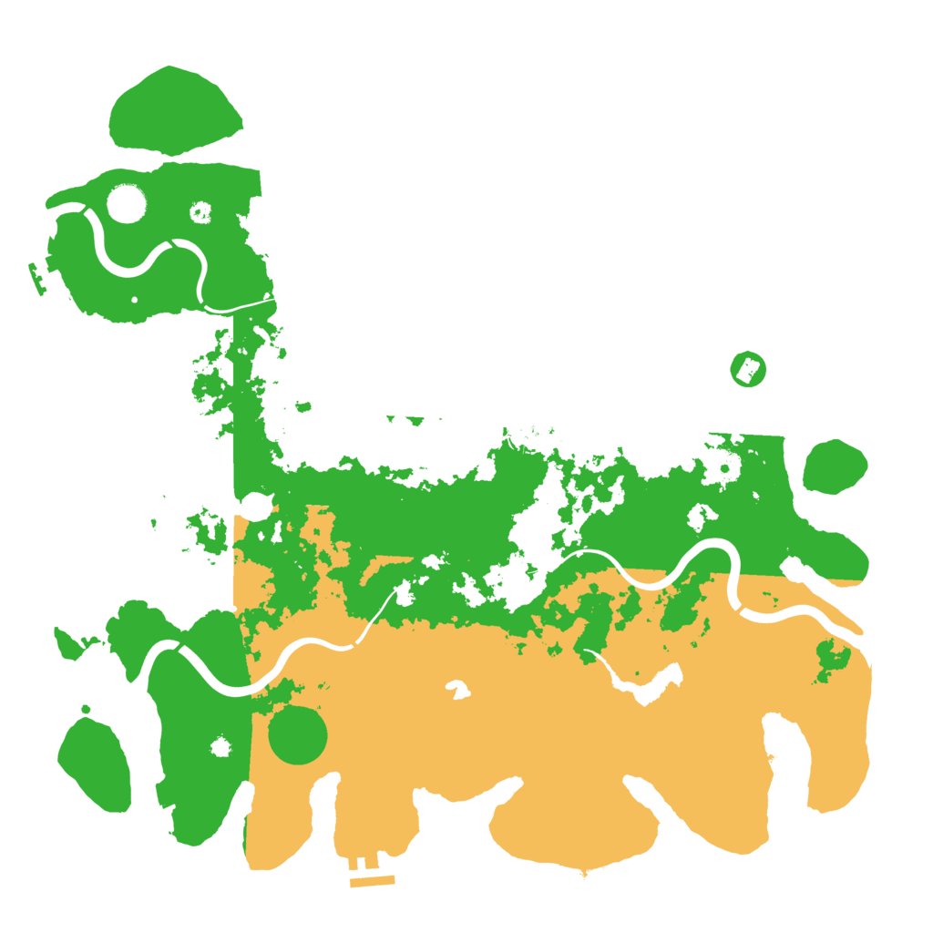 Biome Rust Map: Procedural Map, Size: 4200, Seed: 1028461744