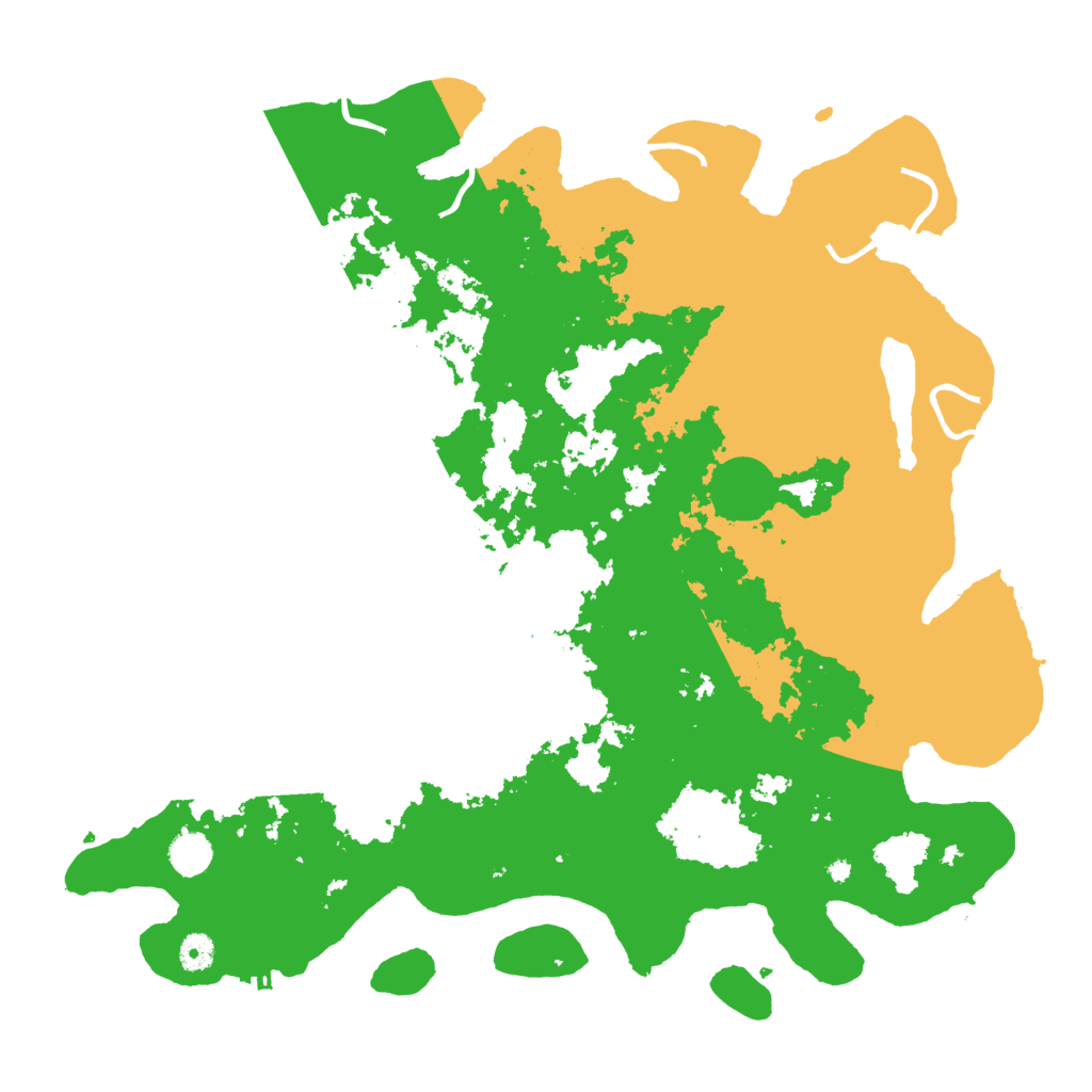 Biome Rust Map: Procedural Map, Size: 4500, Seed: 2229295