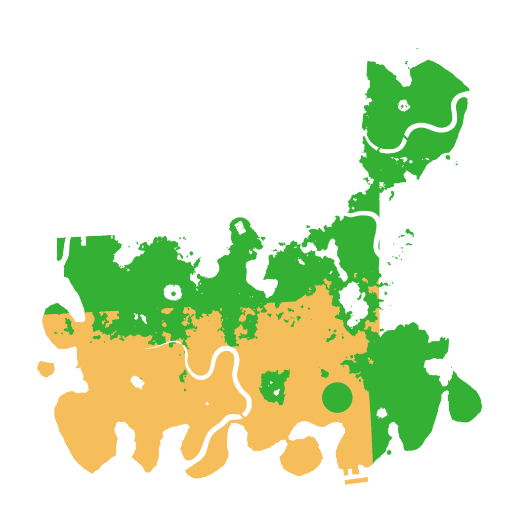 Biome Rust Map: Procedural Map, Size: 4400, Seed: 338222302