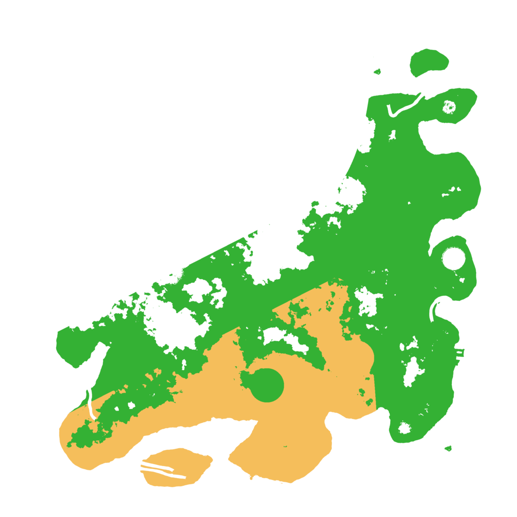 Biome Rust Map: Procedural Map, Size: 4000, Seed: 75369