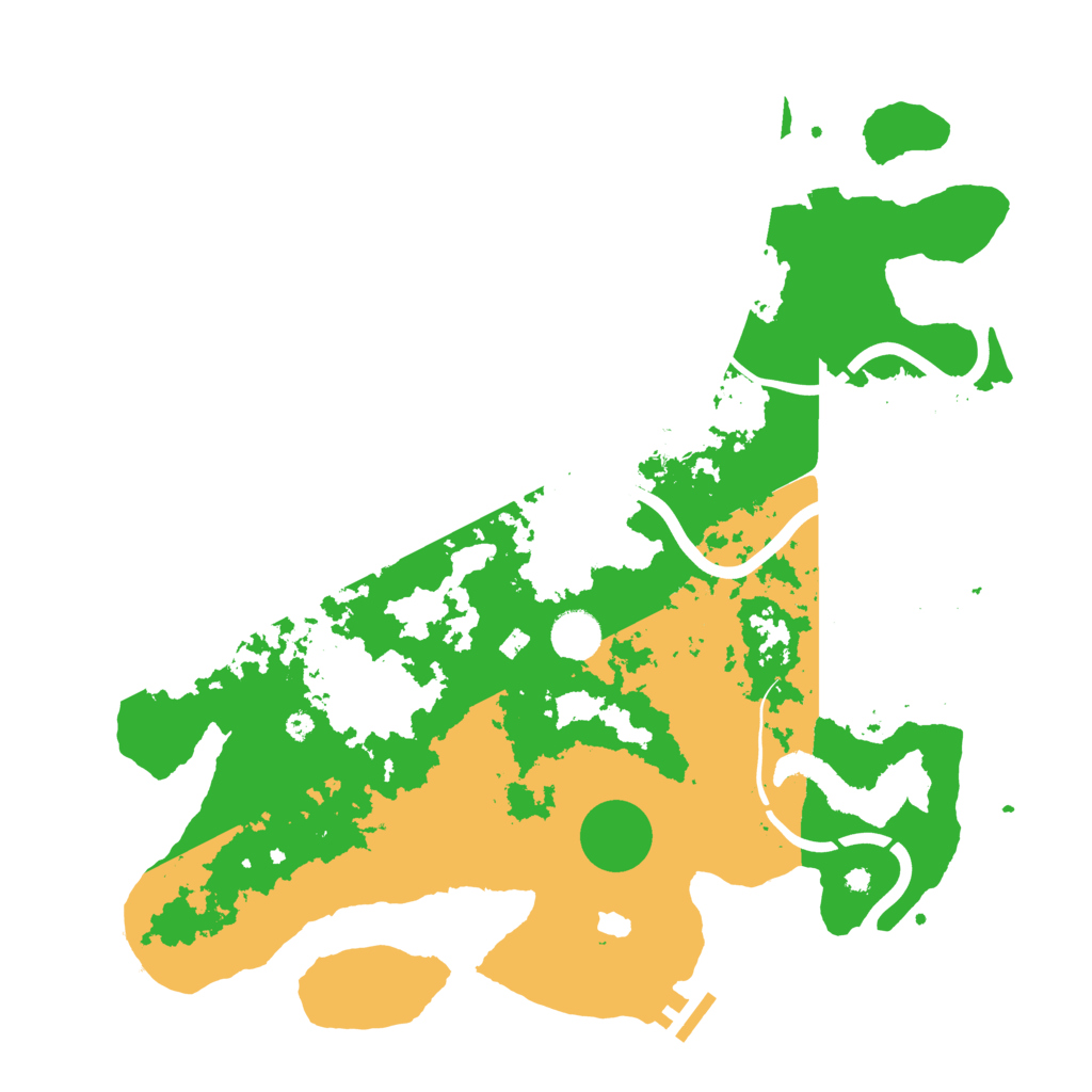 Biome Rust Map: Procedural Map, Size: 4000, Seed: 75369