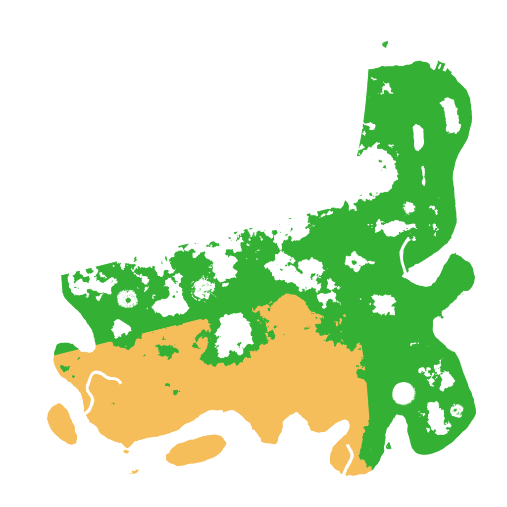 Biome Rust Map: Procedural Map, Size: 3950, Seed: 717470572