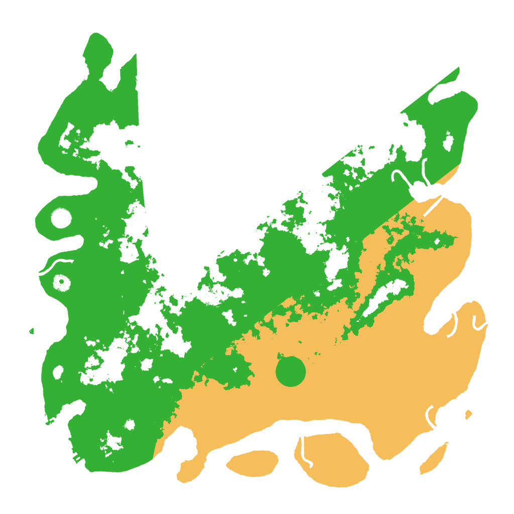 Biome Rust Map: Procedural Map, Size: 4500, Seed: 34550