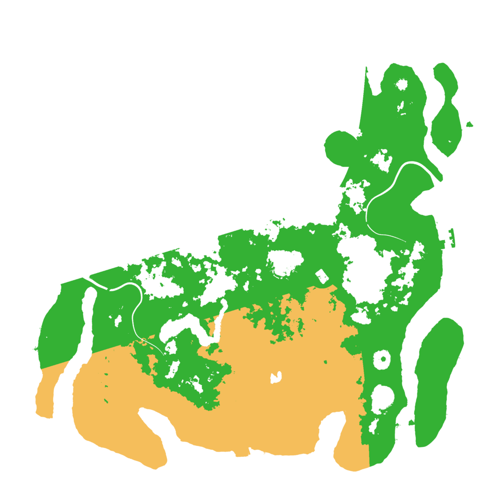 Biome Rust Map: Procedural Map, Size: 4000, Seed: 97466146