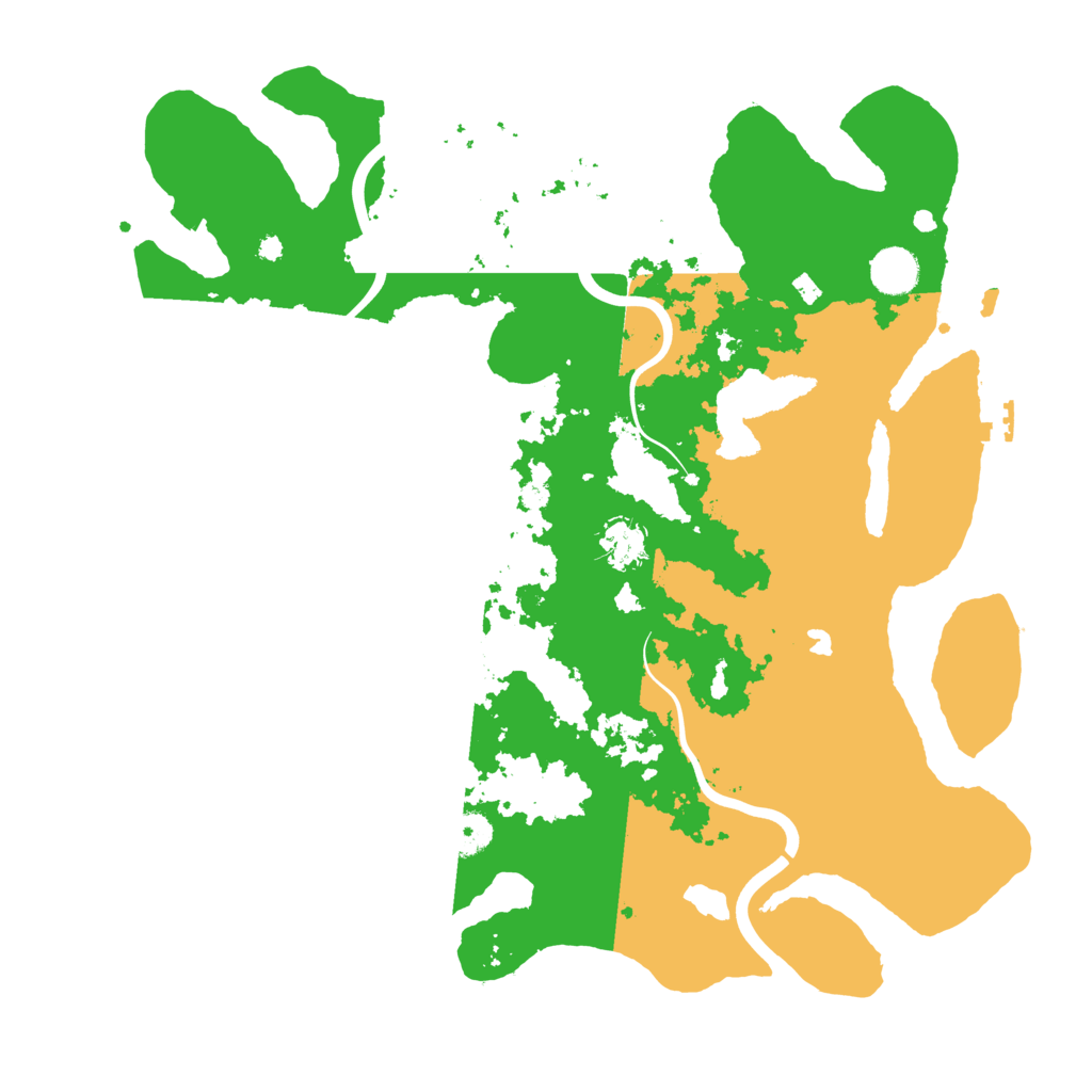 Biome Rust Map: Procedural Map, Size: 4000, Seed: 1655134014