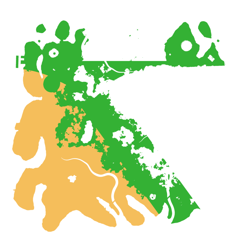 Biome Rust Map: Procedural Map, Size: 4000, Seed: 1020746844