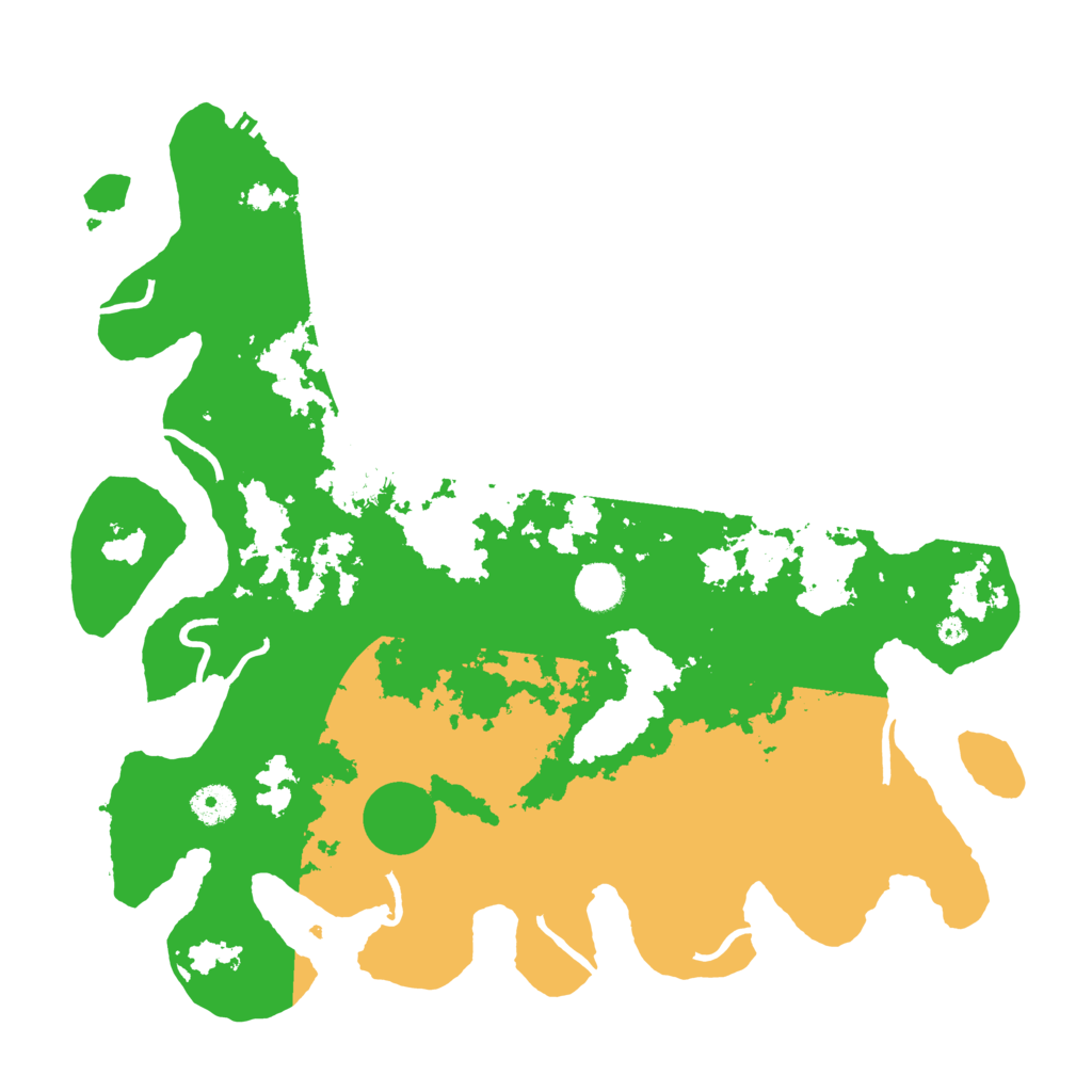 Biome Rust Map: Procedural Map, Size: 3950, Seed: 2147483645