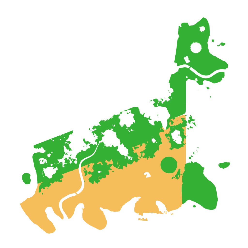 Biome Rust Map: Procedural Map, Size: 4000, Seed: 357