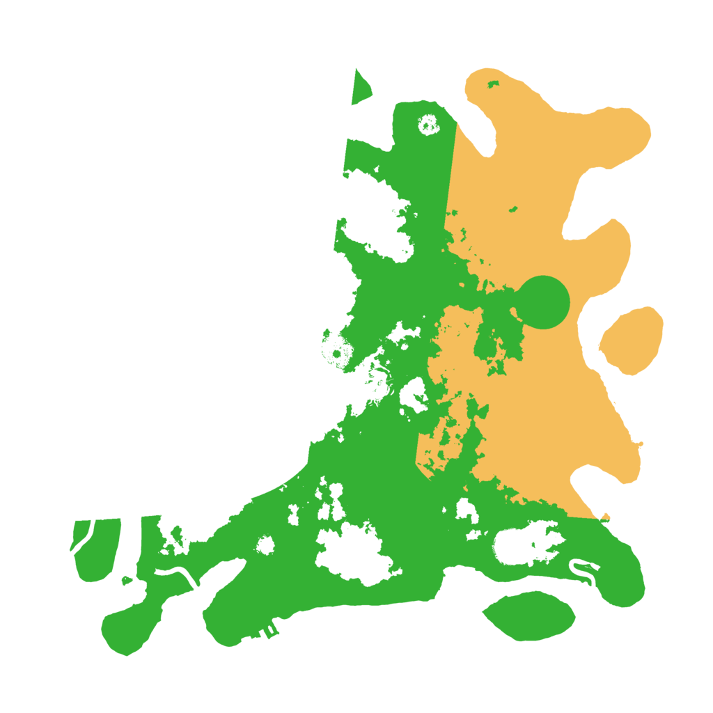 Biome Rust Map: Procedural Map, Size: 3500, Seed: 1721223973