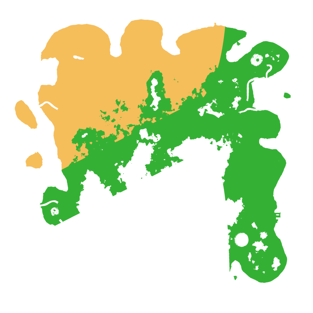 Biome Rust Map: Procedural Map, Size: 4000, Seed: 2424