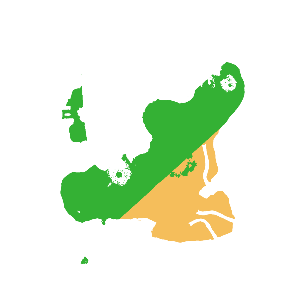 Biome Rust Map: Procedural Map, Size: 2000, Seed: 2132