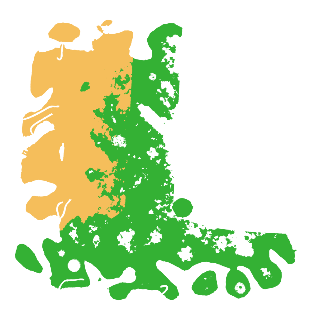 Biome Rust Map: Procedural Map, Size: 4500, Seed: 1388151571