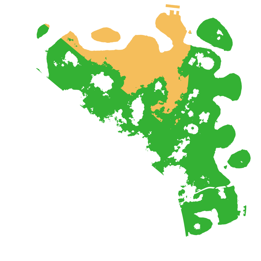 Biome Rust Map: Procedural Map, Size: 3750, Seed: 13238368