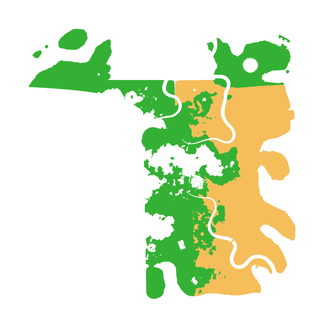 Biome Rust Map: Procedural Map, Size: 3850, Seed: 2070022031