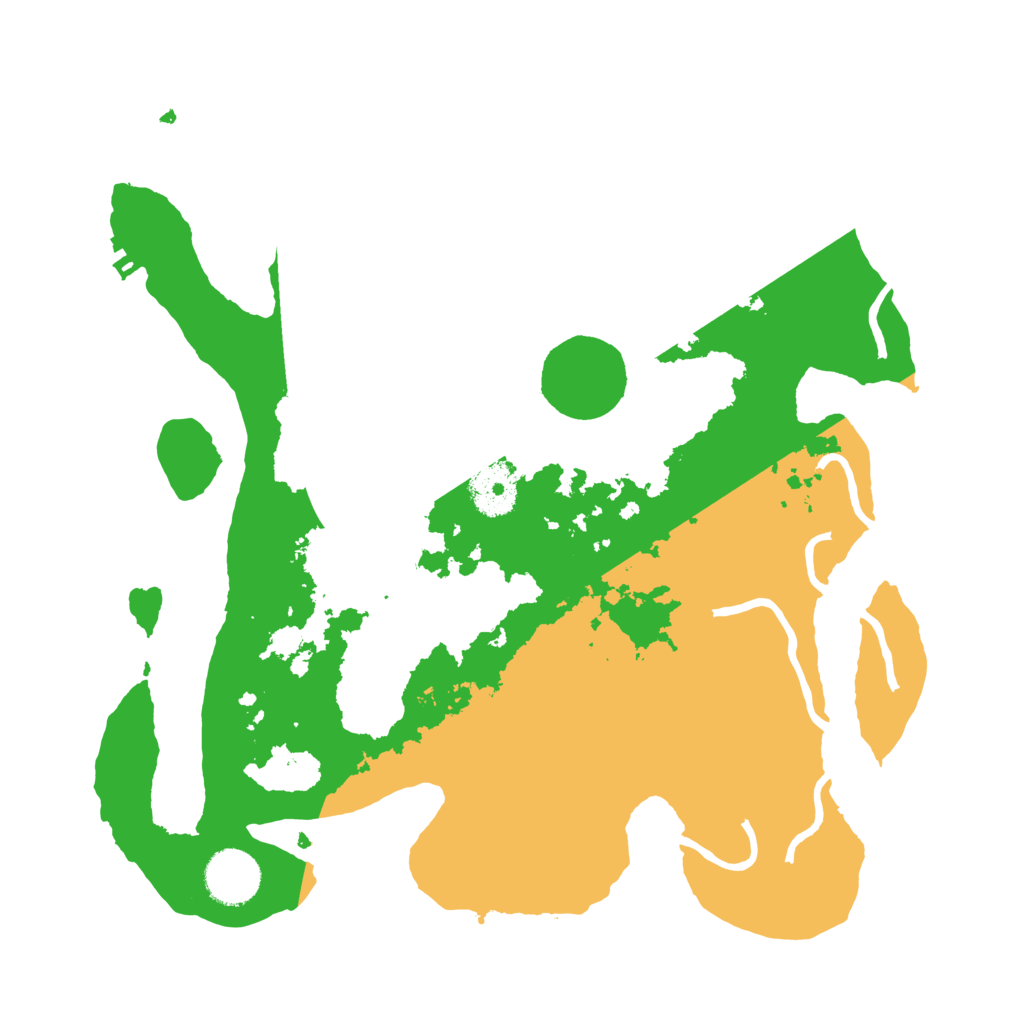 Biome Rust Map: Procedural Map, Size: 3250, Seed: 1649552