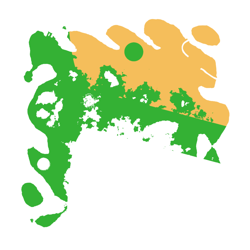 Biome Rust Map: Procedural Map, Size: 3500, Seed: 5250904