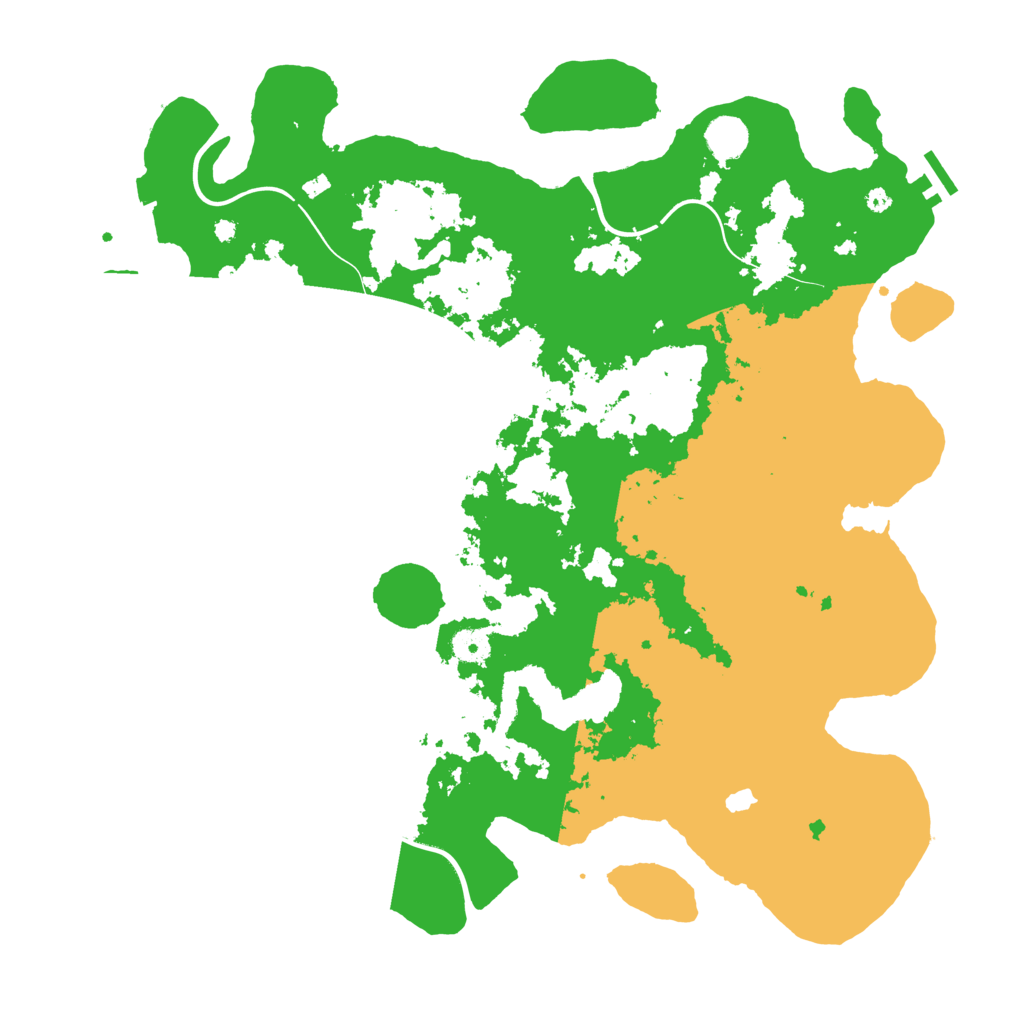 Biome Rust Map: Procedural Map, Size: 4250, Seed: 160169