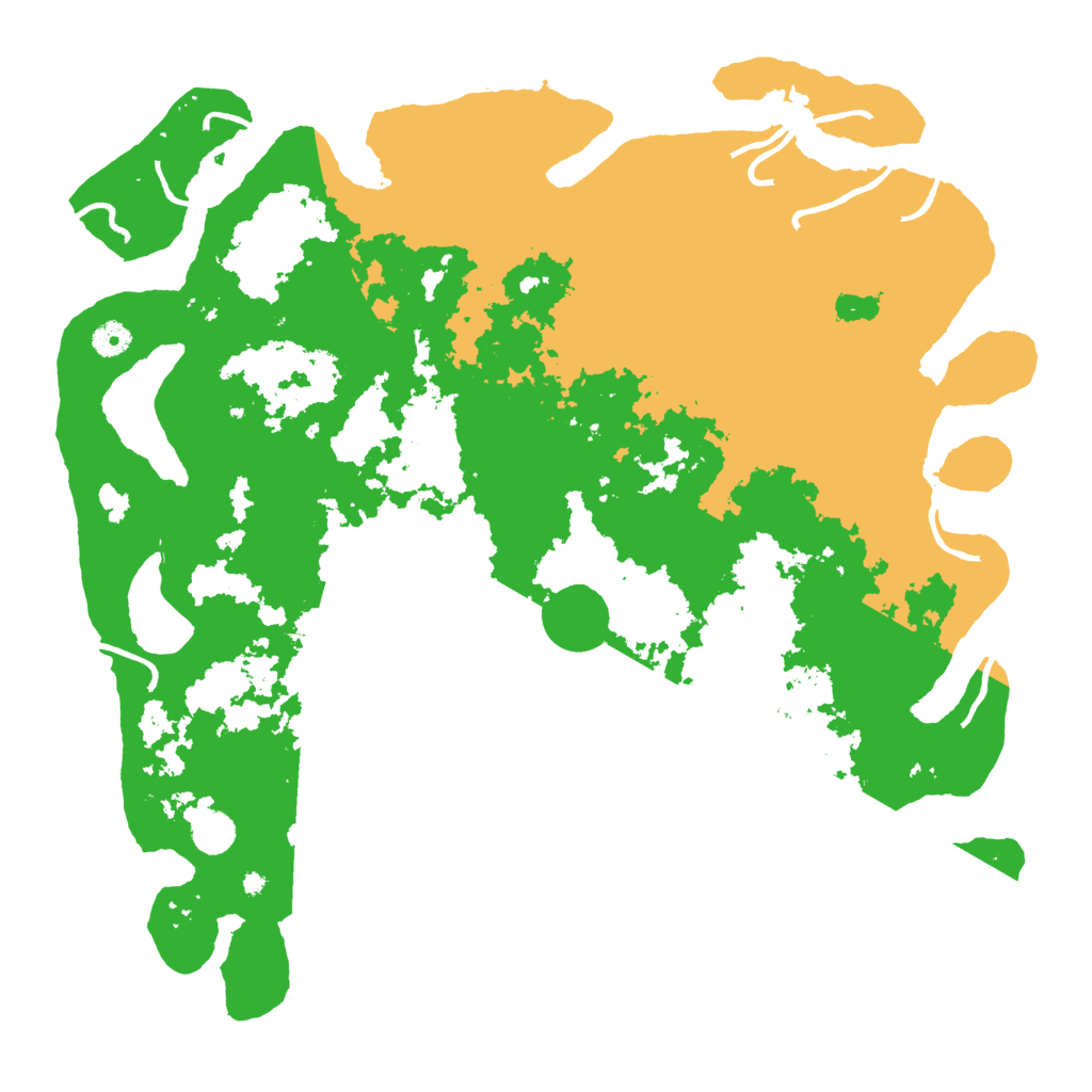Biome Rust Map: Procedural Map, Size: 4500, Seed: 12331