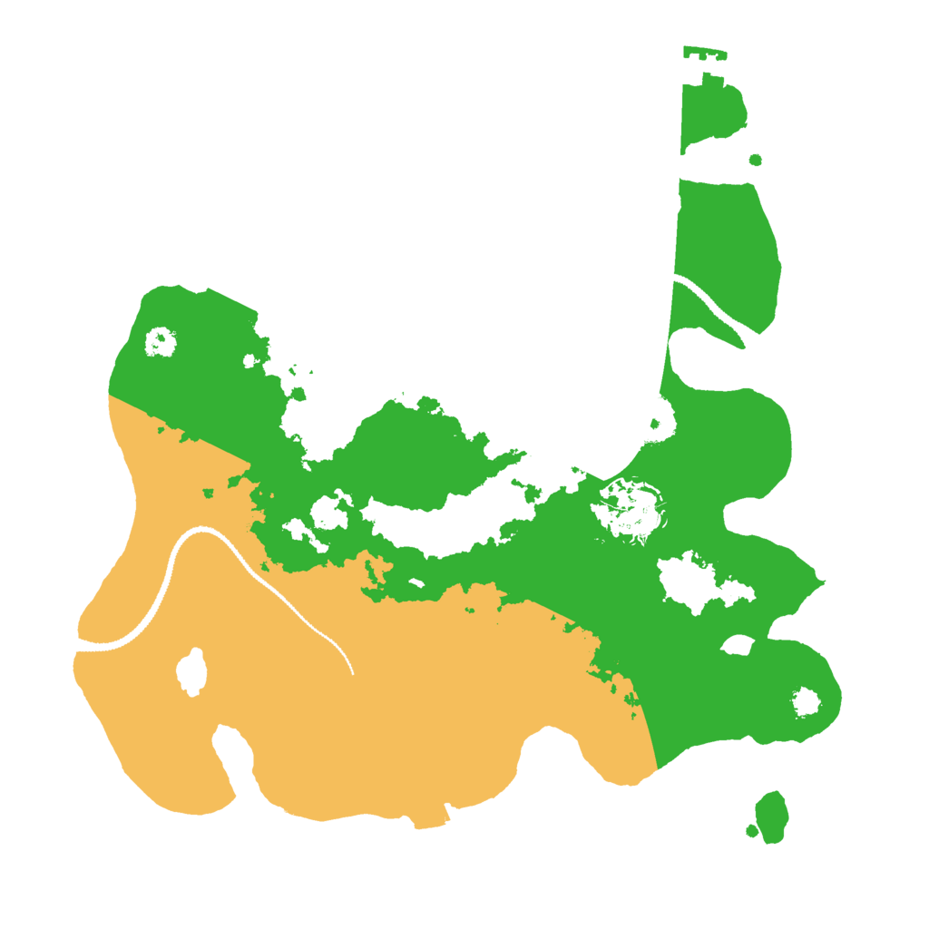 Biome Rust Map: Procedural Map, Size: 3000, Seed: 655677520