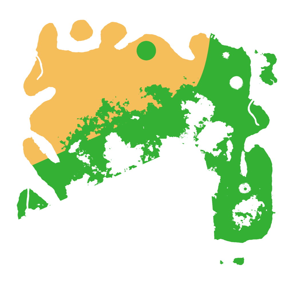 Biome Rust Map: Procedural Map, Size: 4000, Seed: 2308264