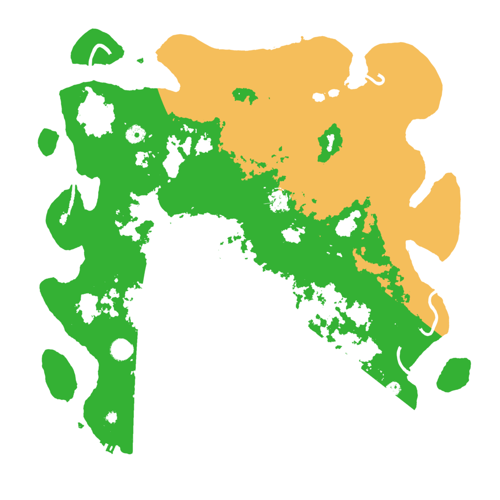 Biome Rust Map: Procedural Map, Size: 4050, Seed: 69856269