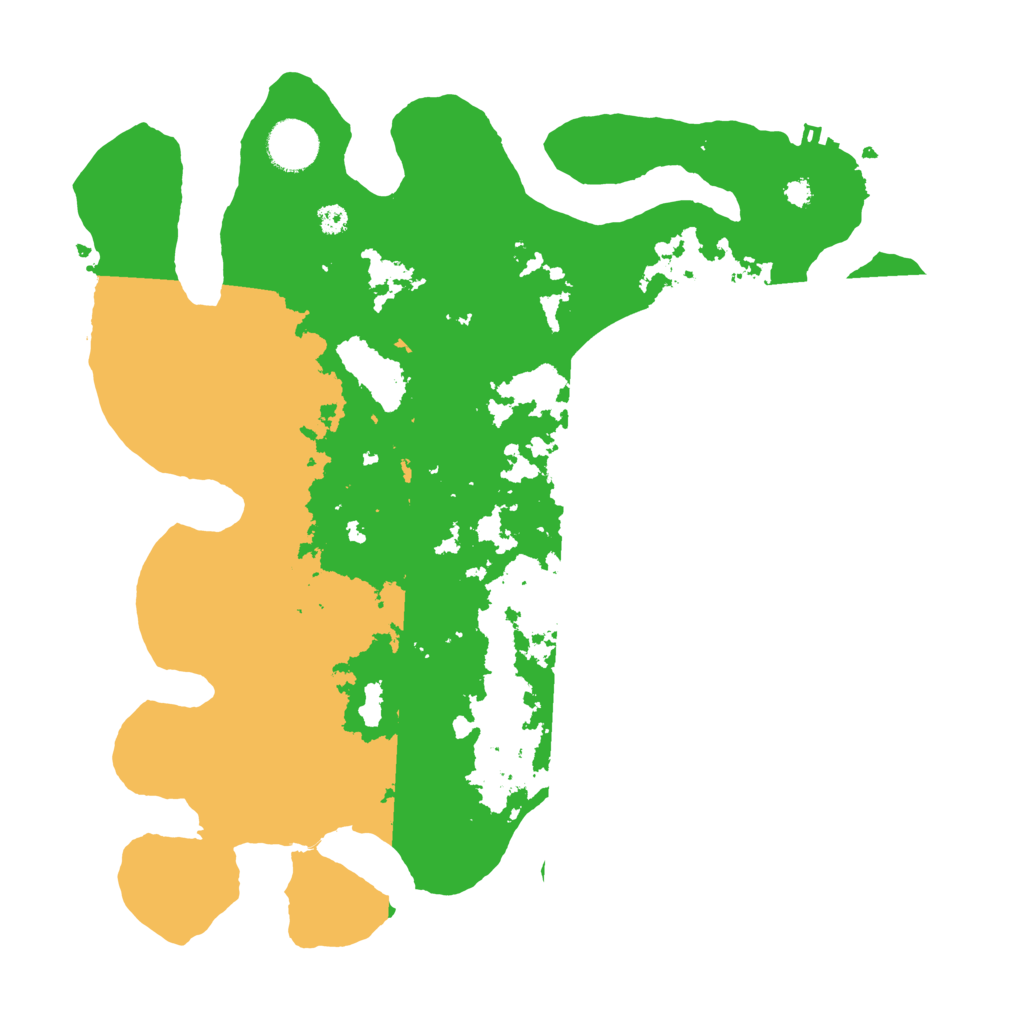 Biome Rust Map: Procedural Map, Size: 3500, Seed: 69199369