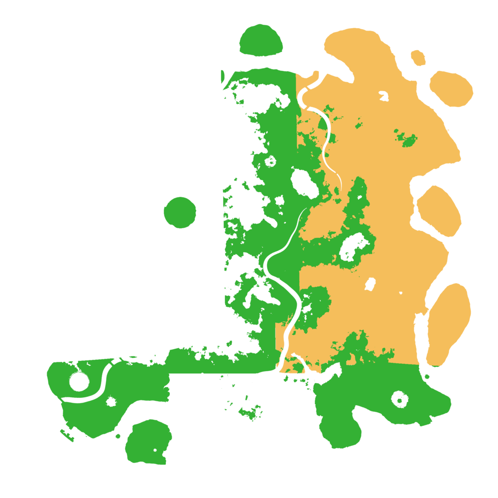 Biome Rust Map: Procedural Map, Size: 4500, Seed: 4662347