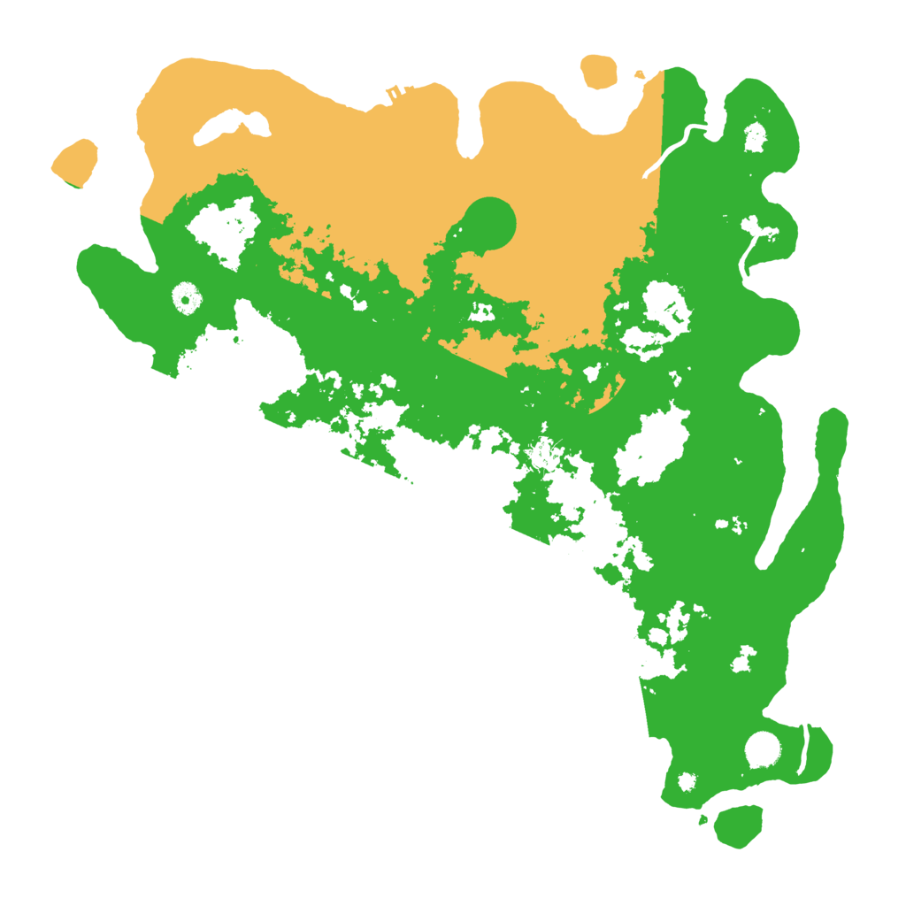 Biome Rust Map: Procedural Map, Size: 4500, Seed: 4833392