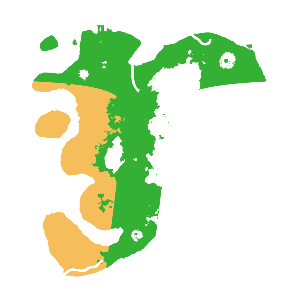 Biome Rust Map: Procedural Map, Size: 2800, Seed: 543487005