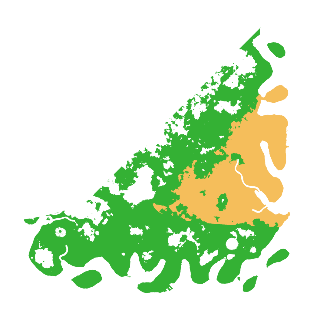 Biome Rust Map: Procedural Map, Size: 4500, Seed: 4365965