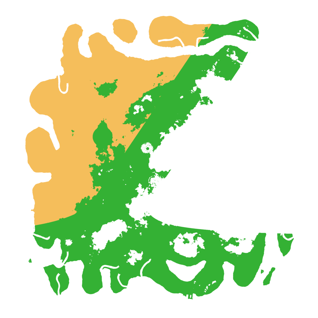 Biome Rust Map: Procedural Map, Size: 4250, Seed: 2743513