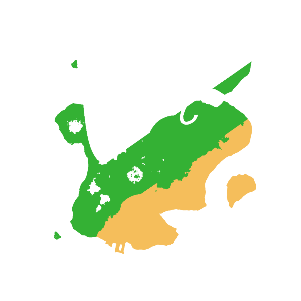 Biome Rust Map: Procedural Map, Size: 2000, Seed: 278576857