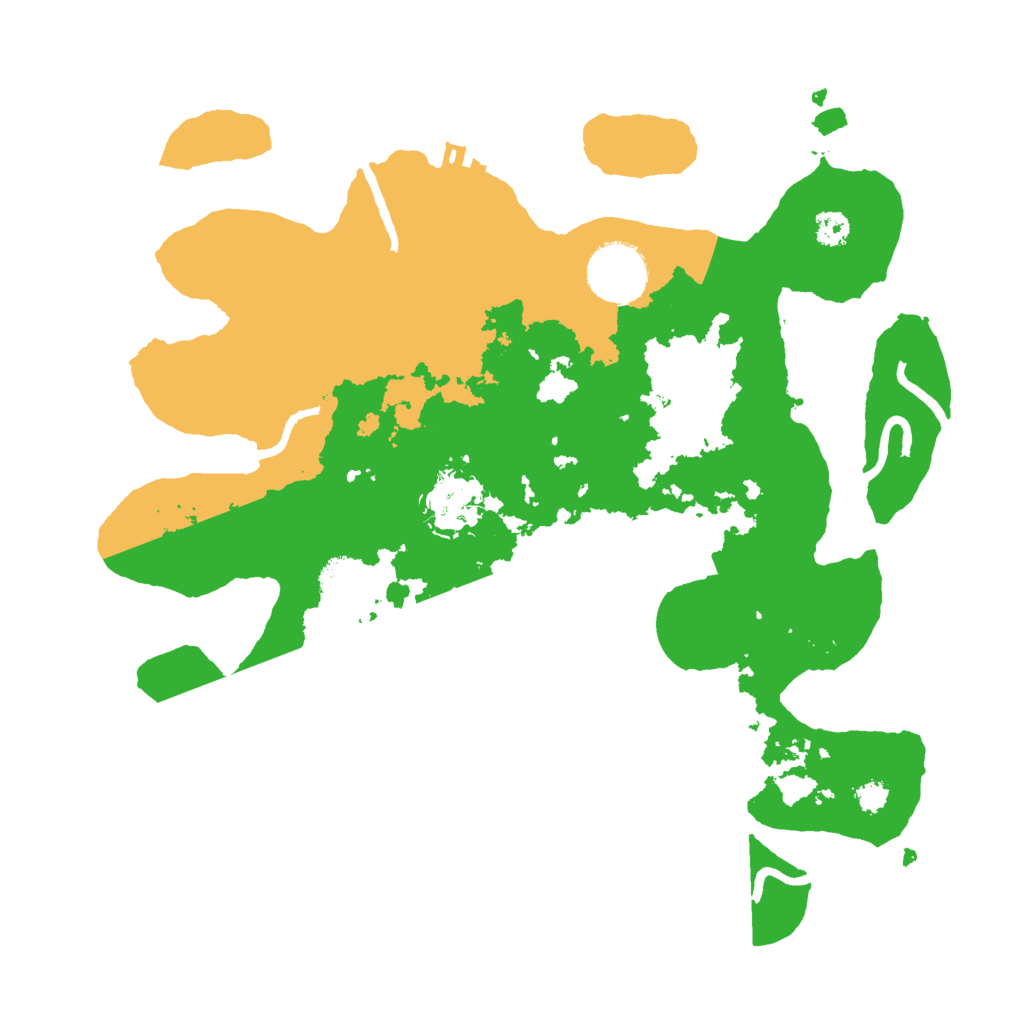 Biome Rust Map: Procedural Map, Size: 3000, Seed: 2134