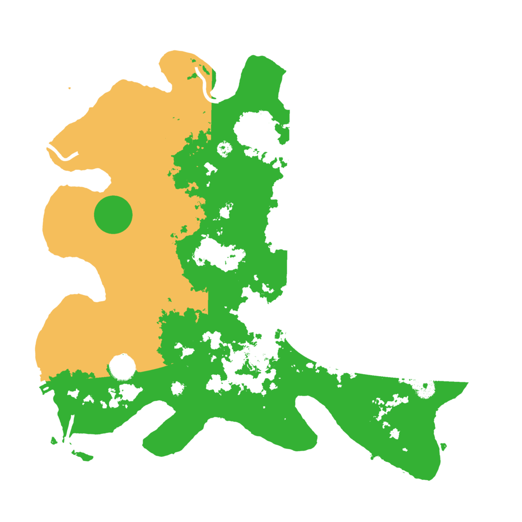 Biome Rust Map: Procedural Map, Size: 3600, Seed: 1599125461